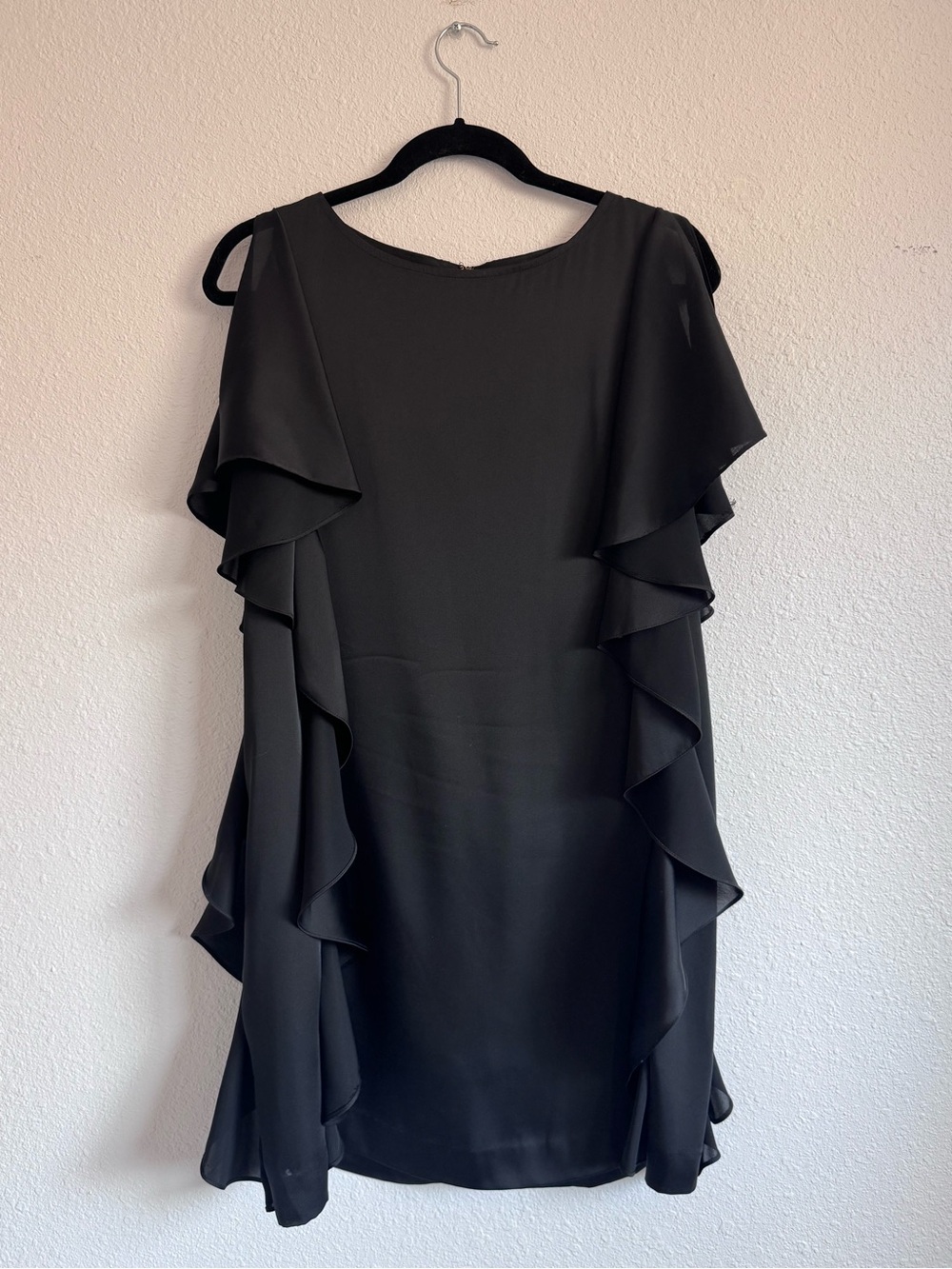 Michael Kors Black Ruffle Dress